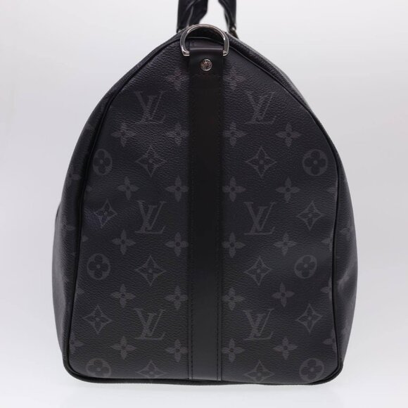 LOUIS VUITTON Eclipse Keepall Bandouliere 45 Boston Bag M43278 LV Auth 40033S - Picture 4 of 15